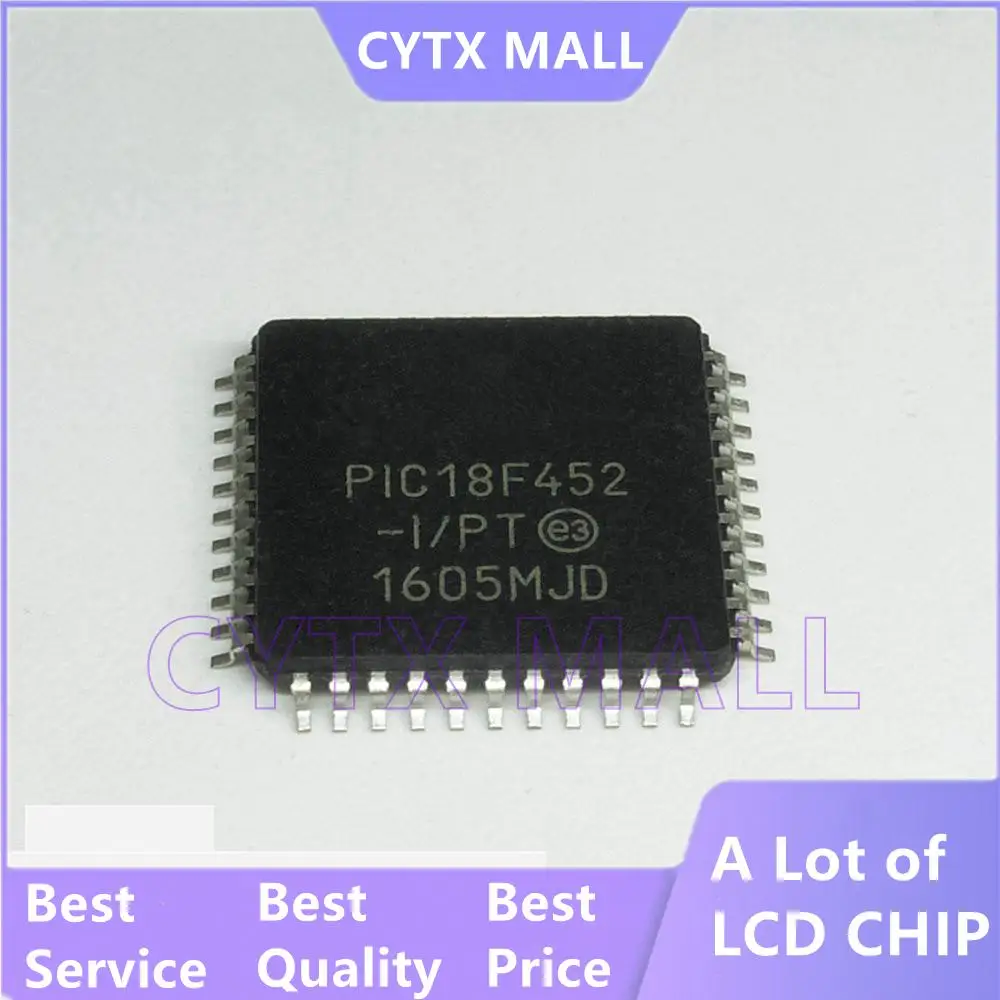New_original 2PCS/LOT PIC18F452 PIC18F452-I/PT QFP44 PIC18F8621-IPT PIC18F46K20-IPT PIC16F887-IPT |