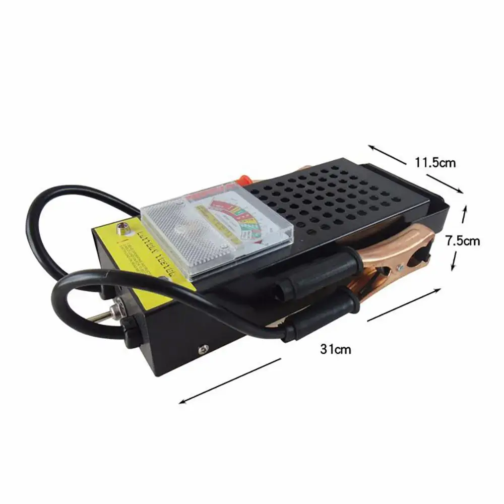 OLOMM Тестер нагрузки на аккумулятор автомобиля мотоцикла 100 A /12V/6V механический