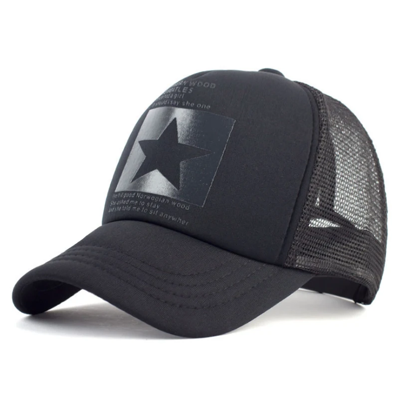 BISONJS 2020 новая пятиконечная сетчатая бейсбольная кепка для мужчин и женщин летняя