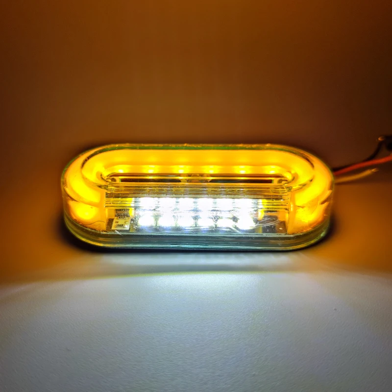 10 шт 24V грузовик боковой габаритный фонарь светильник футболка с принтом