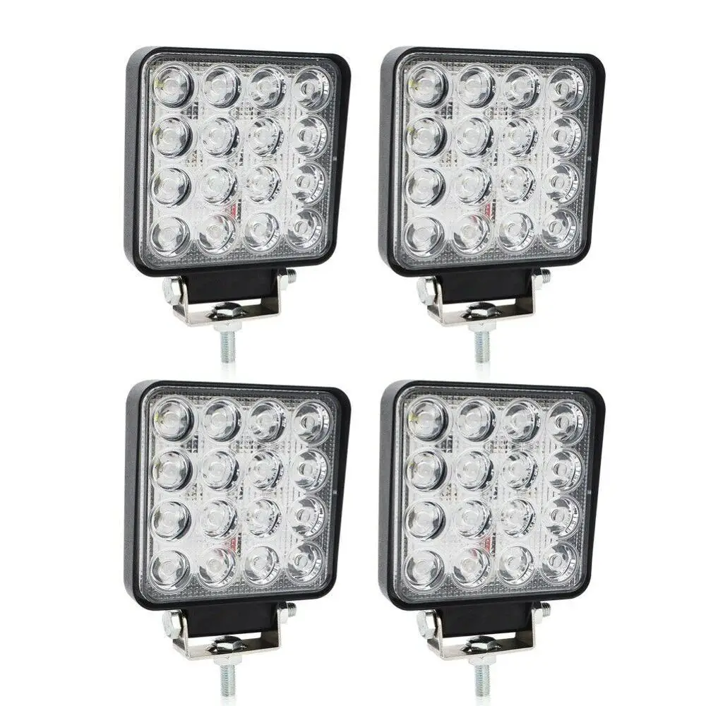4 шт. дюймовые 48 Вт светодиодные рабочие фары противотуманные прожектор/точечный