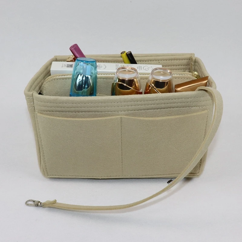Сумка-Органайзер из фетра со съемной молнией и брелоком | Багаж сумки