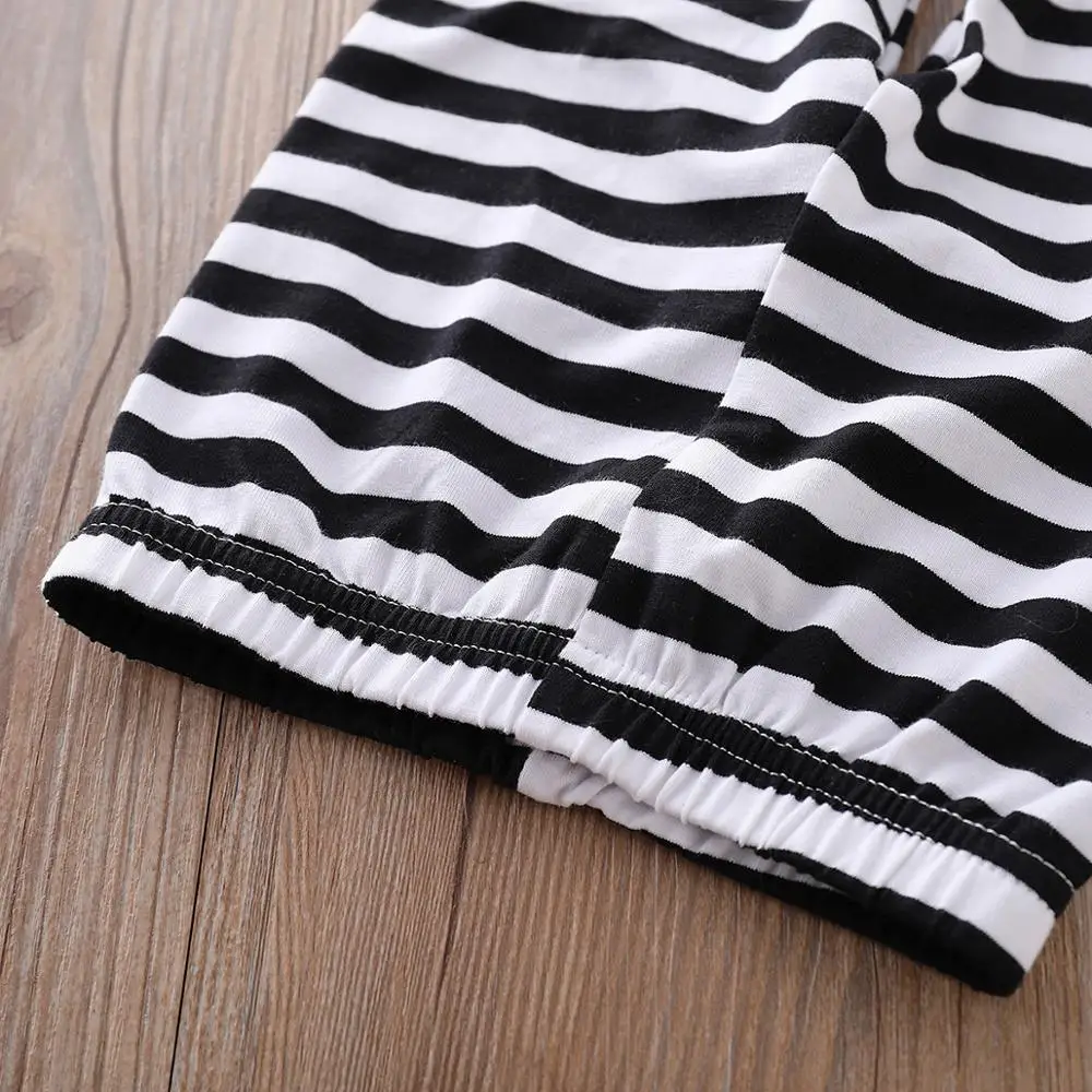 Розовые Топы штаны в полоску с кисточками на День святого Валентина для