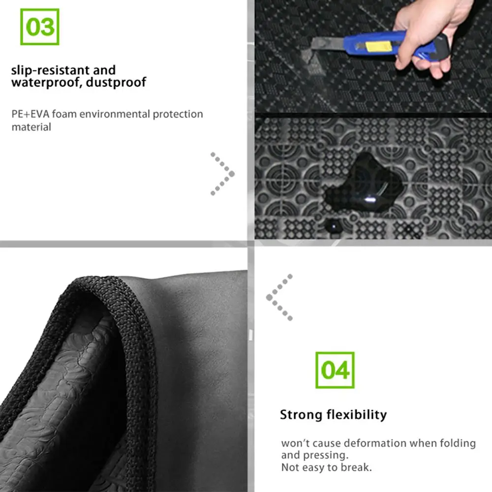 Uxcell напольный коврик для заднего багажника автомобиля подкладка Suzuki Grand Vitara 2006 2015