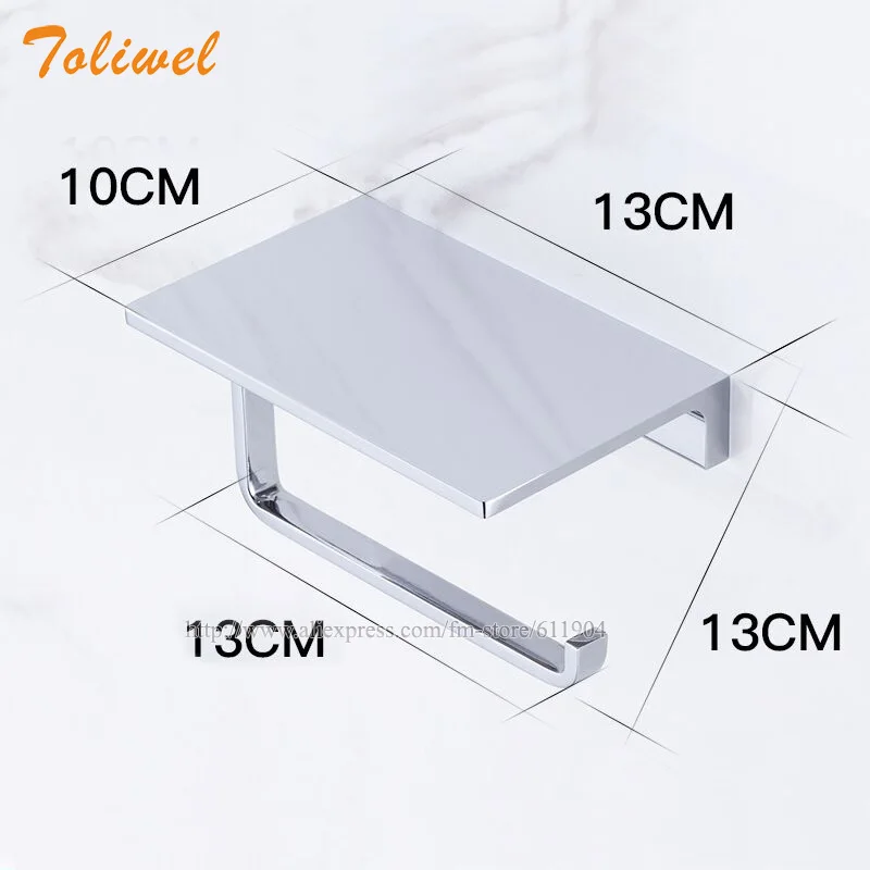 Античный латунный держатель туалетной бумаги для ванной комнаты настенный