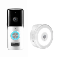 travor hd 1080p smart wifi video doorbell wireless doorbell home door bell camera outdoor mini video intercom support tuya