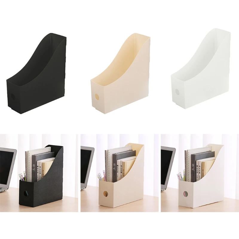 

Office Document File Storage Box Folding Desktop Organizer Multi-functional Books Pencil Sundries Storage Rack Stationery