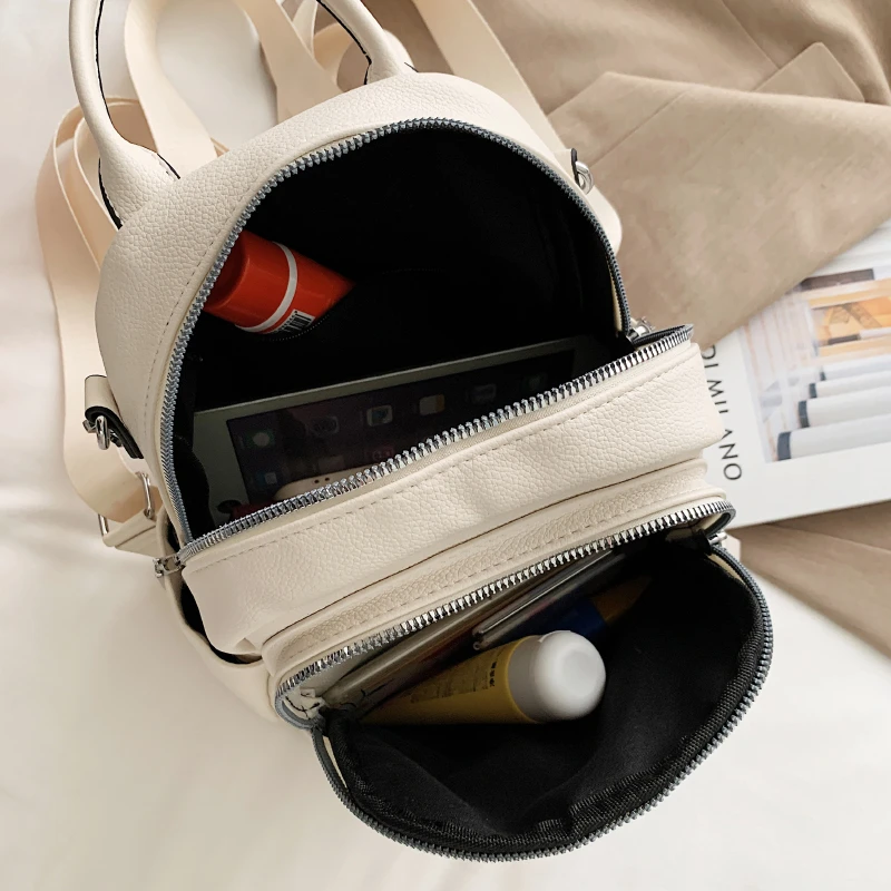 

Fashion Durable Solid Exquisite Female Backpack Travel All Match Popular Nice Looking Backpack for Women 2021 New Arrival