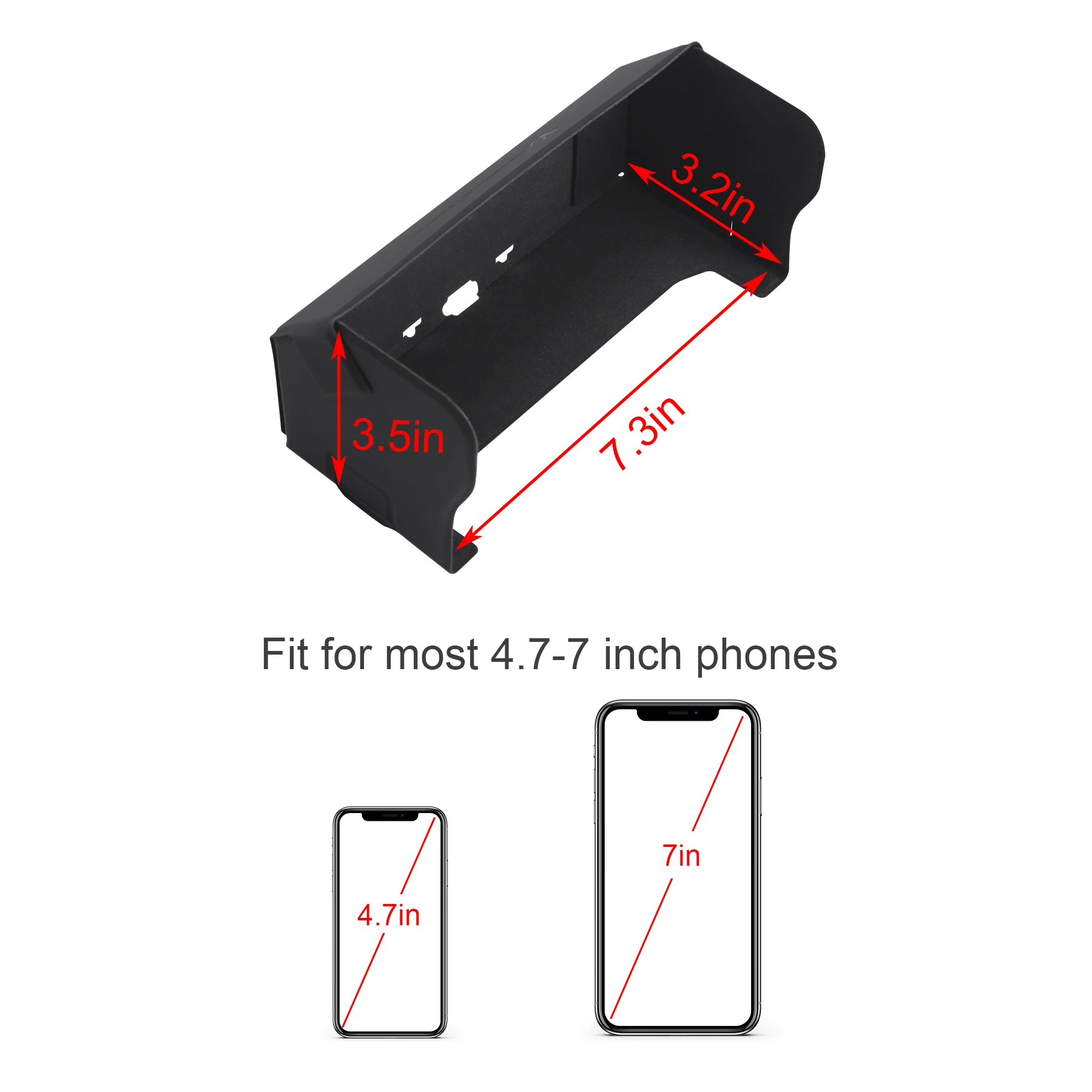 Пульт дистанционного управления Sunhood Cover для DJI Mini 2 Sun Shade Phone Monitor 3 Mavic Air 2/2S Control ler