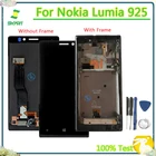 100% протестированный ЖК-дисплей для Nokia Lumia 925 сенсорный экран дигитайзер ЖК-дисплей Сенсорная панель в сборе для Nokia Lumia 925