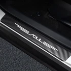 4 шт. наклейки на пороги автомобиля для Kia Soul Накладка на пороги Автомобильная Защита от царапин карбоновые аксессуары для тюнинга автомобиля