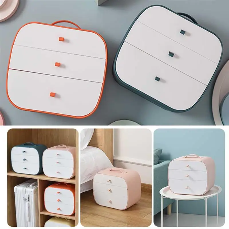 

Underwear Storage Box Socks Drawers Divider Lidded Closet Organizer Split Grid Storage Box for Ties Bra Panties