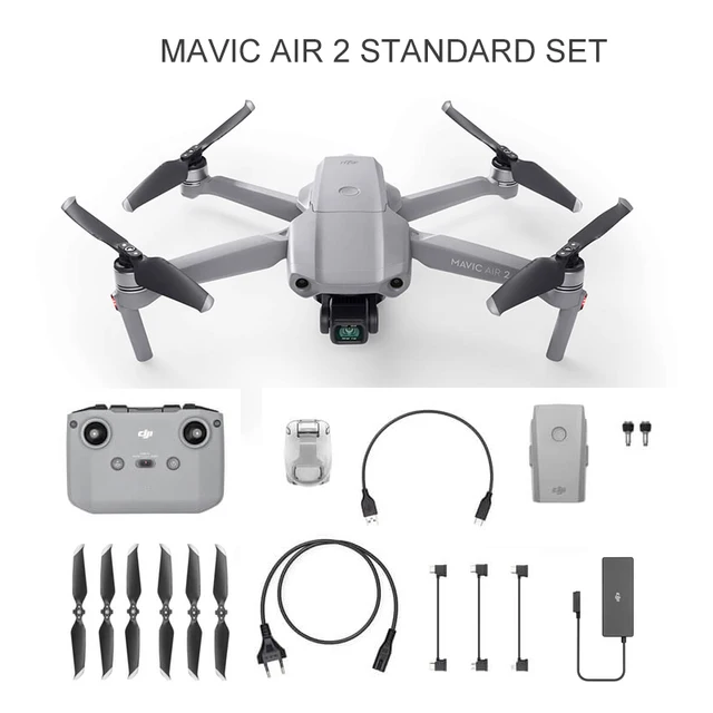 In Stock DJI Mavic Air 2 /Mavic Air 2 fly more combo drone with 4k camera 34-min Flight Time 10km Newest 10