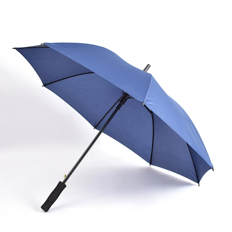 

Windproof And Rainproof Umbrella Men's Business Straight Umbrella Golf Umbrella 8-Bone Semi-Automatic Long Handle Umbrella