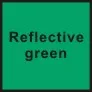 Reflective Green 2 фото/упаковка 200 мм X 20 мм велосипедная рамка наклейка s велоспорт наклейки светоотражающие декоративные наклейки MTB DH Велоспорт для бездорожья, езды наклейки - Цвет: Reflective Green