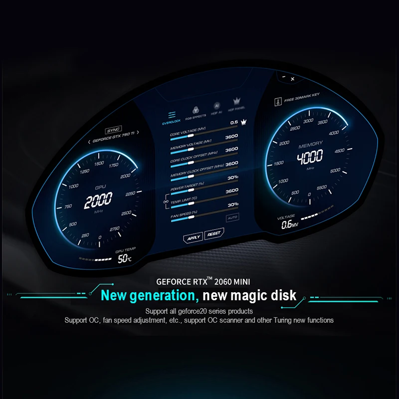 

US Captain Zotac Gaming GeForce RTX 2060 6GB GDDR6 X-GAMING OC PRO PC Dual Fan Graphics Card