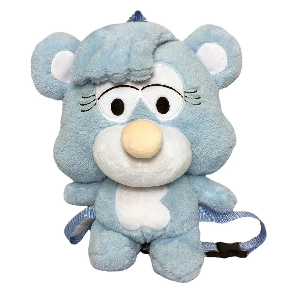 

Cartoon Mouse Backpack Plush Toy Children School Bags Kindergarten Boys and Girls School Bags Mini Backpack Book Bag