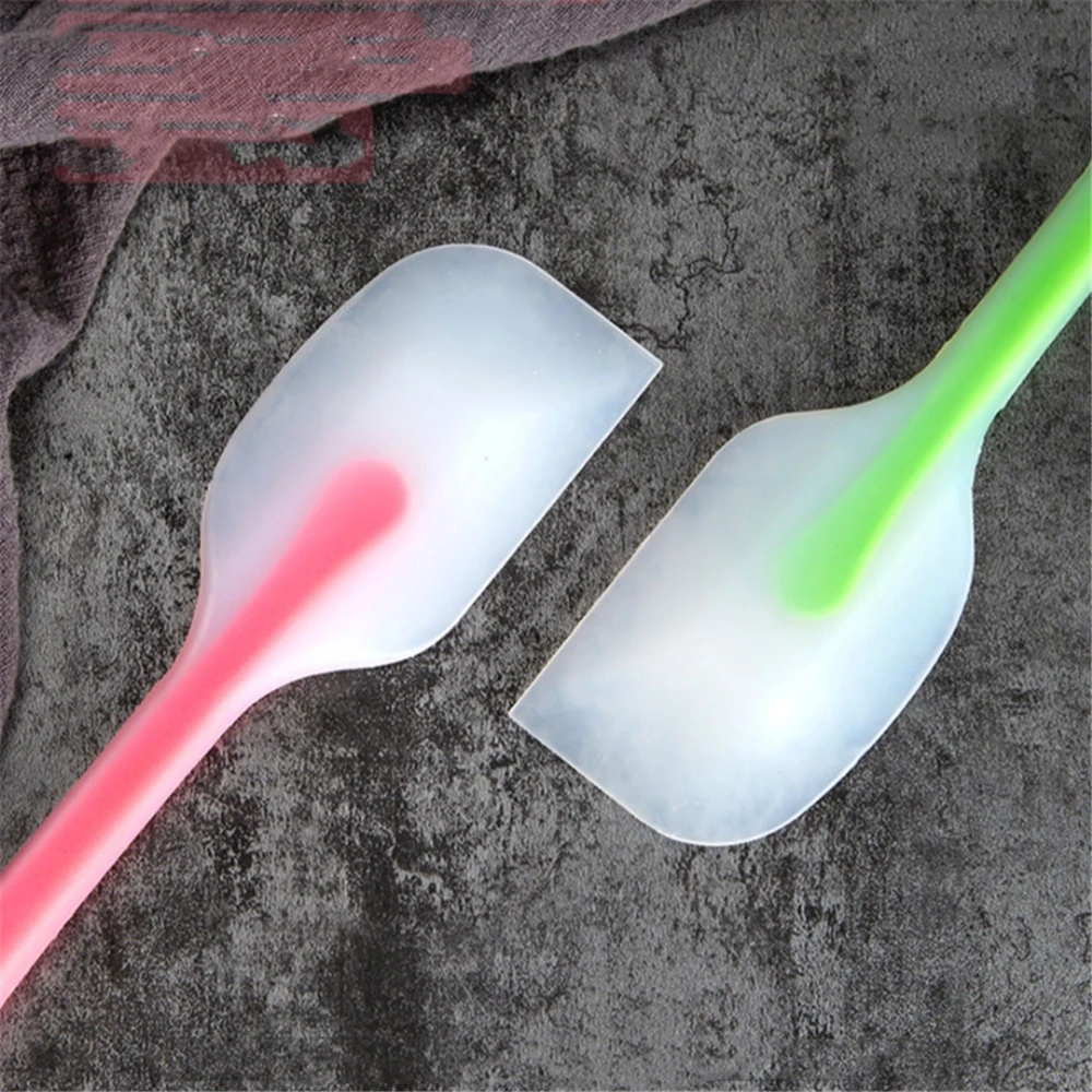 

Silicone Pastry Scraper Spatula Food Grade Non-Stick Cake Scraper Spatula for Butter Cooking Cookie Cake Baking Spatula Tools