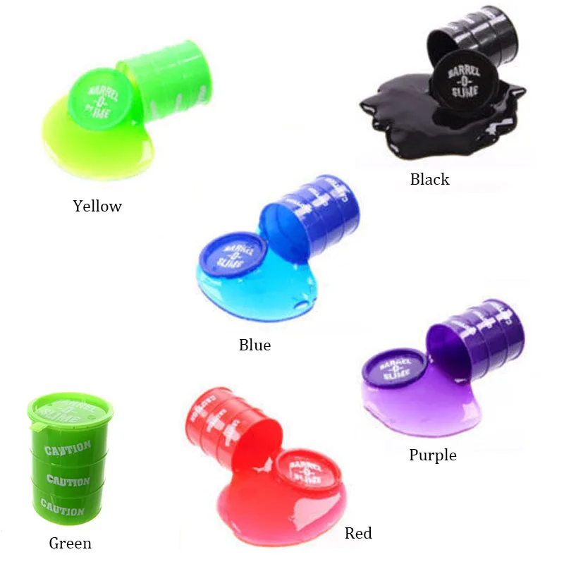 Детская игрушка новая клавиатура случайного цвета бочка слизи не липкие руки