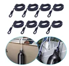 8 шт., леска для крыльев лодки, 6 мм * 1,5 м, двойная оплетка, леска для швартовки для лодки, аксессуары для лодки