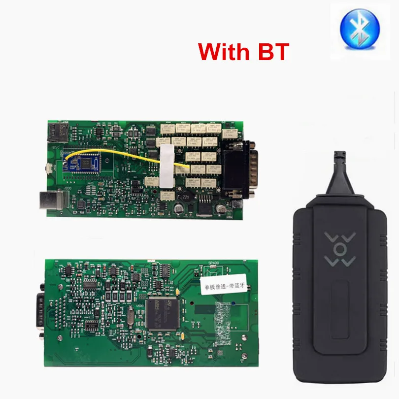 Новое поступление одиночный PCB Multidiag MVDiag 2016R1+ Keygen Bluetooth TCS Pro OBD2 диагностический сканер инструмент для автомобилей/грузовиков - Цвет: w0w TCS bt
