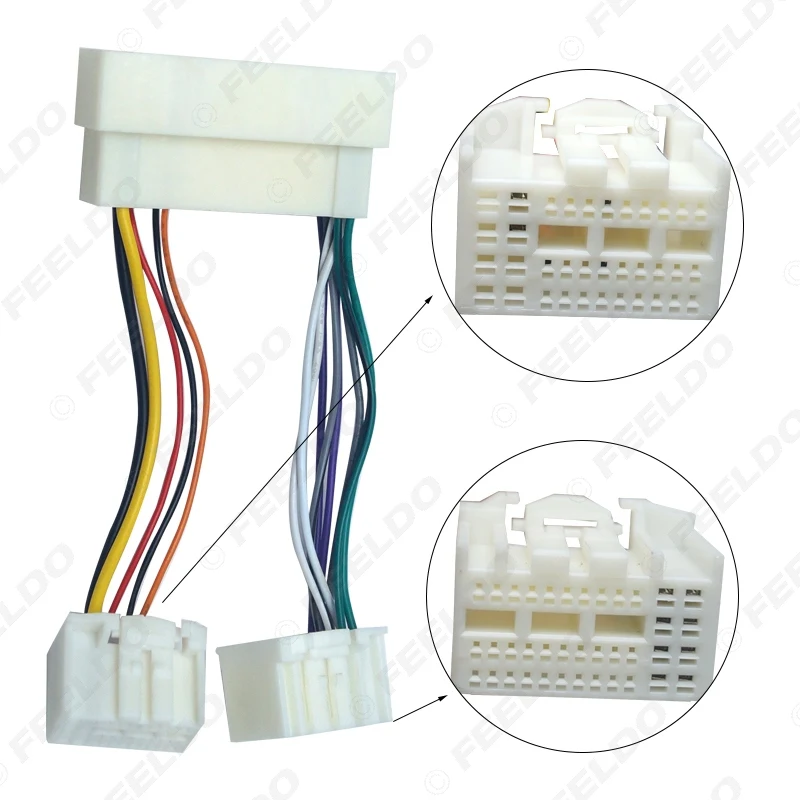 

Автомобильный стерео радио 13pin + 61pin штекер/гнездо адаптер жгута проводов для KIA K2/K3/K4/Elantra/Mistra/Tucson разъем проводки