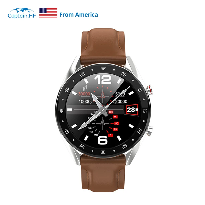 Водонепроницаемые спортивные Смарт часы с пульсометром и тонометром для iOS