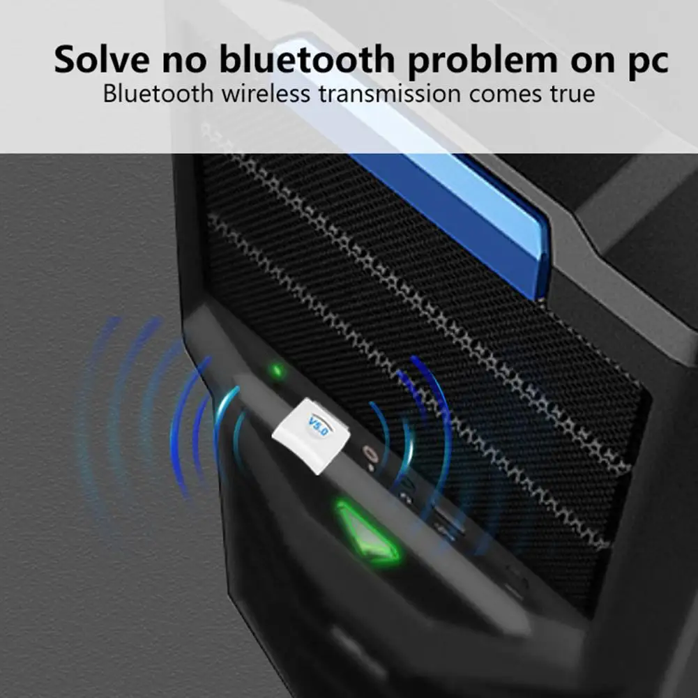 USB Bluetooth 5.0 Adapter Desktop Wireless WiFi Audio Receiver Transmitter Dongle for PS4 Computer Mouse Aux Speaker Music | Электроника