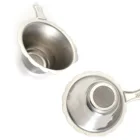 Многоразовые фильтры из нержавеющей стали для заварки чая корзинка из мелкой сетки фильтры для рассыпных листьев посуда для напитков кухонные аксессуары