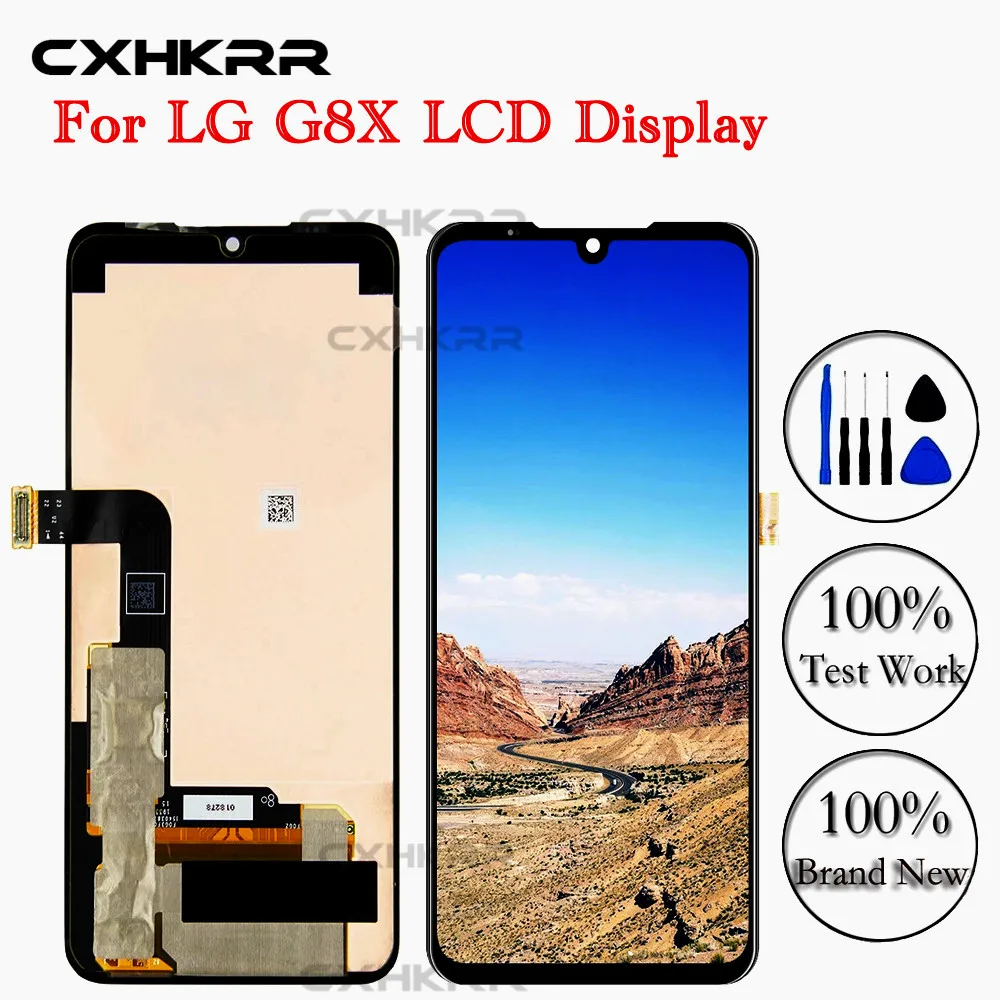 Оригинальный дисплей для LG G8X LMG810 сенсорный экран дигитайзер в сборе ThinQ ЖК без