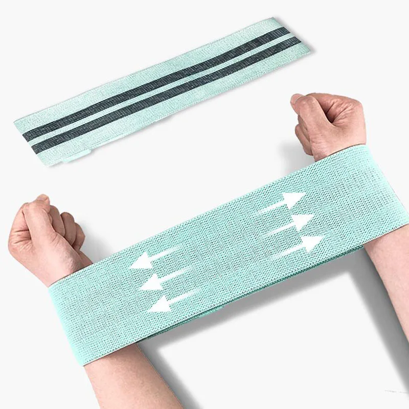 Эластичная эластичная лента на бедрах Фитнес тренировка Пилатес тренажерный зал