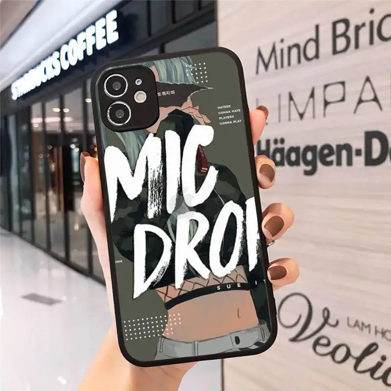 

pepakomi cool idol Phone Case Matte Transparent for iPhone 7 8 11 12 s mini pro X XS XR MAX Plus cover funda