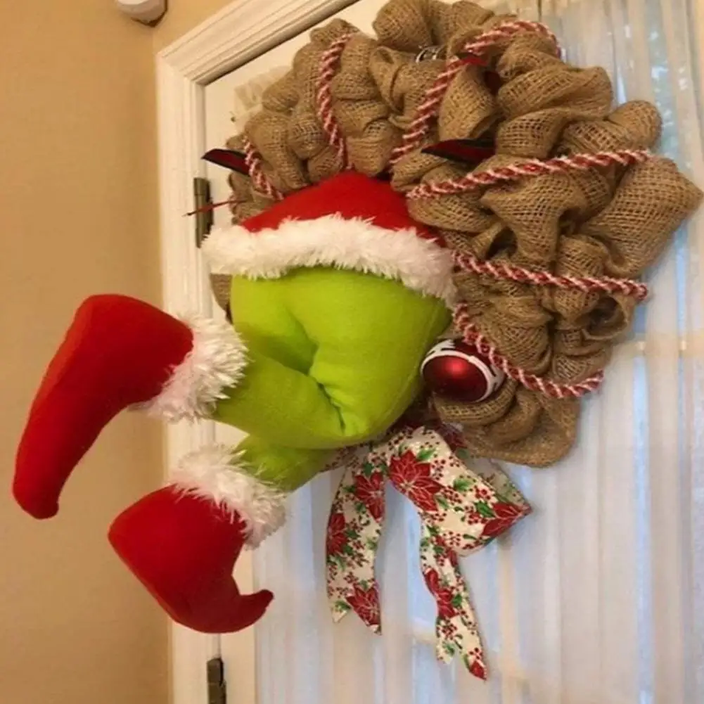 

Santa Claus Legs Christmas Tree Decoration Garland Door Decor Santa Claus Elf Leg Christmas Decor For Home Hanging Ornaments