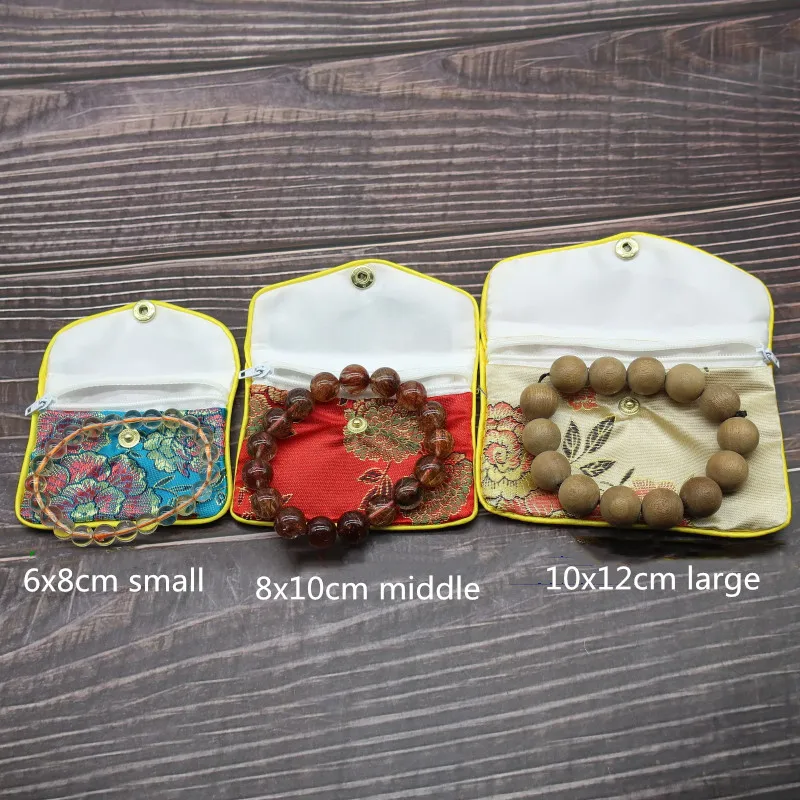 Цветочный тканевый милый кошелек для монет сумки на молнии Маленькая китайская