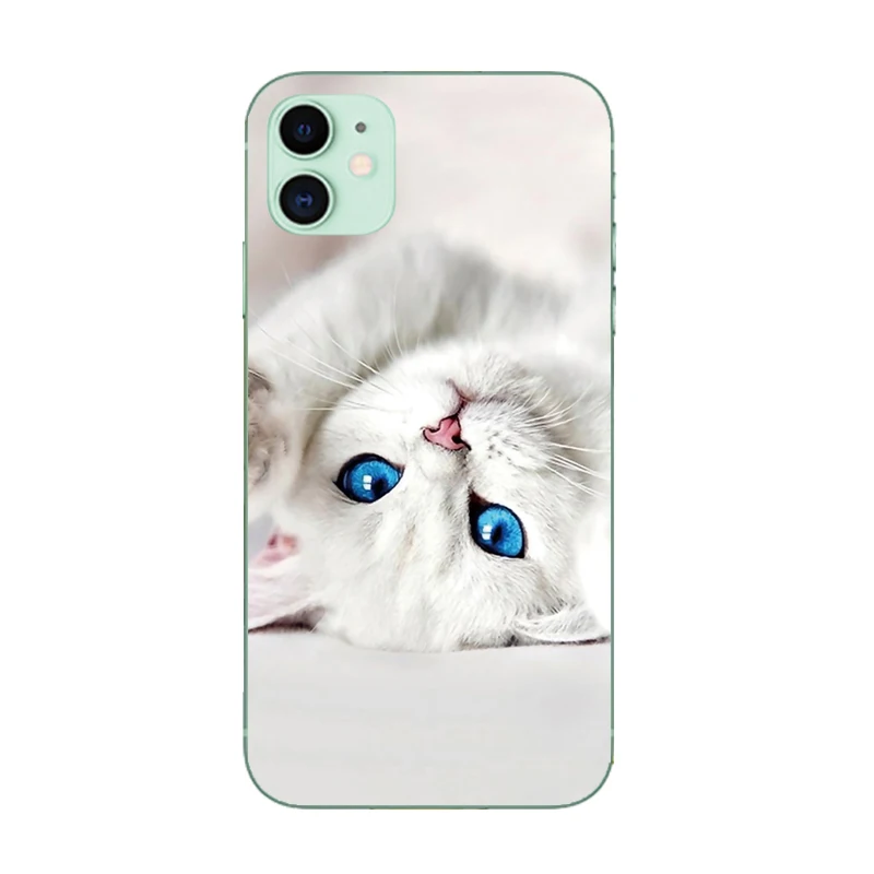 Phone Case For iPhone 11 Pro X XR Max 8 7 6 6S Plus Soft Silicone TPU Ultra Thin Cute Painted Back Cover 5S SE 2020 | Мобильные