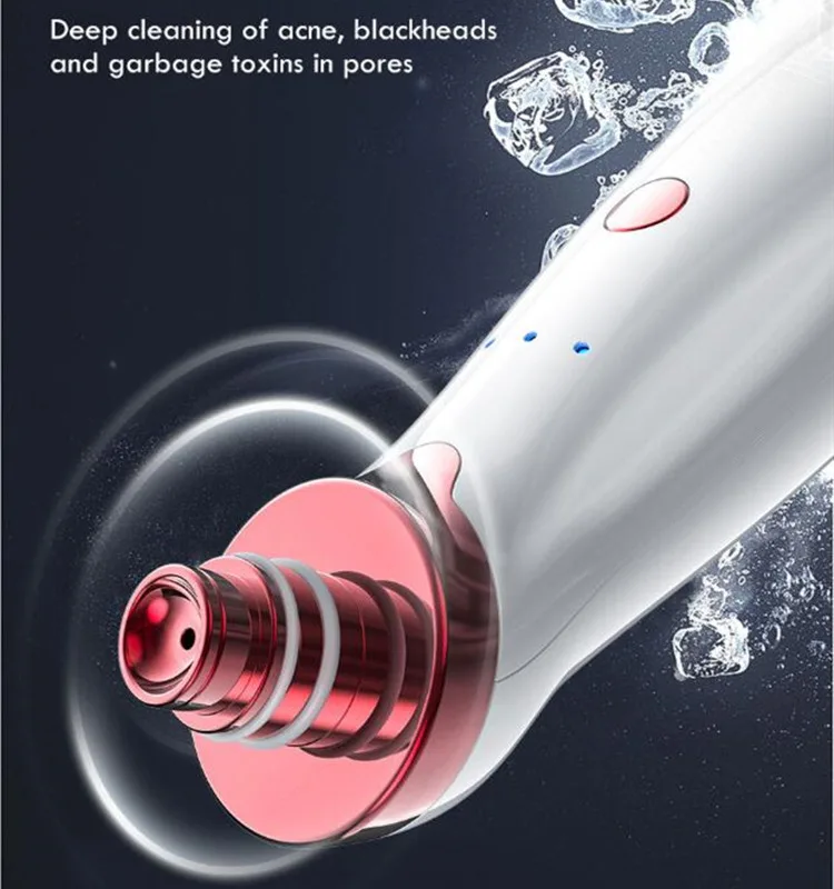Blackhead Remover Skin Care Vacuum Electric Facial Cleanser Nose Acne & Blemish Removers Face Cleaning Tools | Красота и здоровье