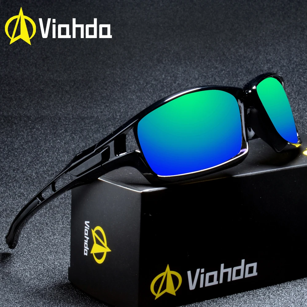 VIAHDA новые модные брендовые дизайнерские поляризованные солнцезащитные очки