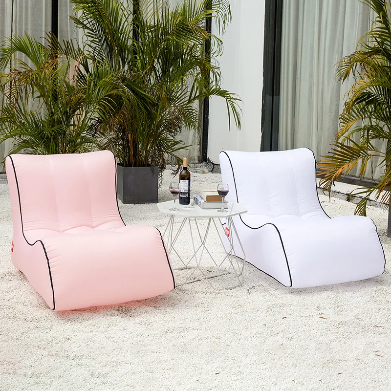 

Портативный надувной диван-шезлонг, воздушное кресло для заднего двора, для пляжа, путешествий, кемпинга, фотографий, шезлонги