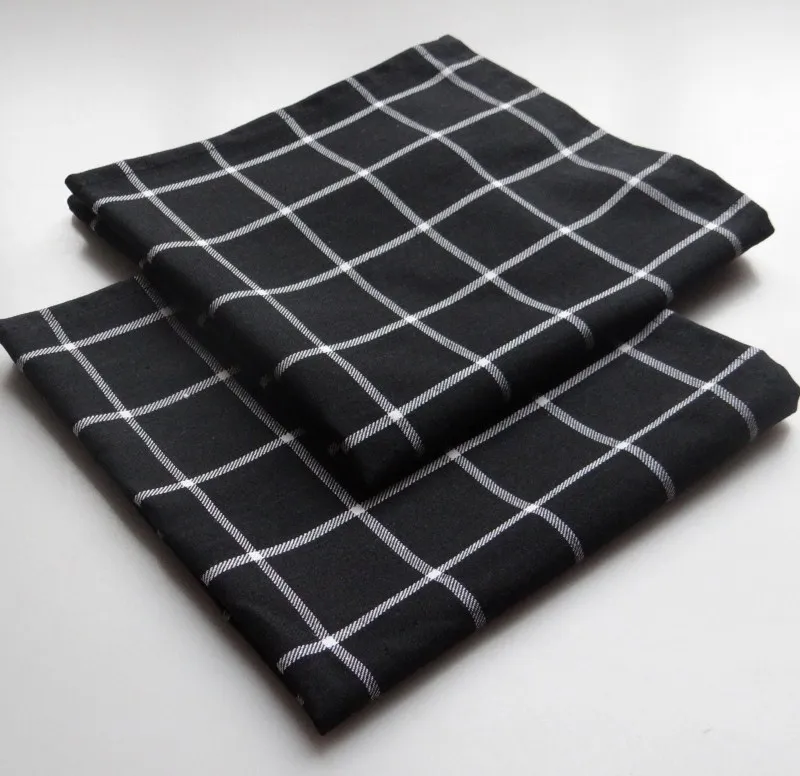 

Black Series Napkins Gourmet Background Napkins TableCloth Tea Towel Kitchen Towel Placemat Table Mats for Dining Table