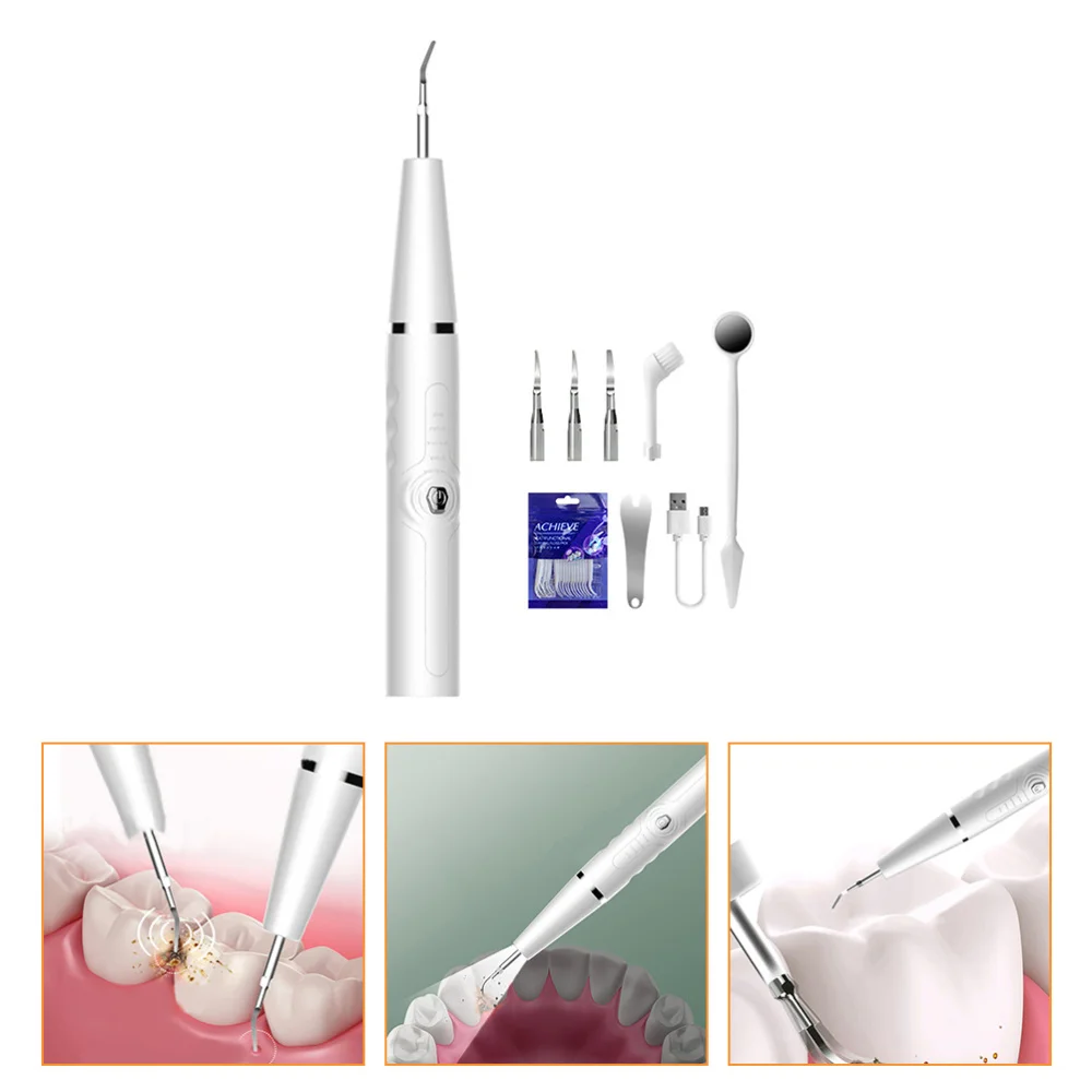 

1 Set Electric Teeth Cleaner Teeth Cleaning Tartar Calculus Apparatus