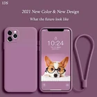 Роскошный чехол 1DS из жидкого силикона для iPhone 12 11 Pro Max, защитный чехол для iPhone XS MAX XR X XS 7 8 PLUS SE2, чехол с ремешком