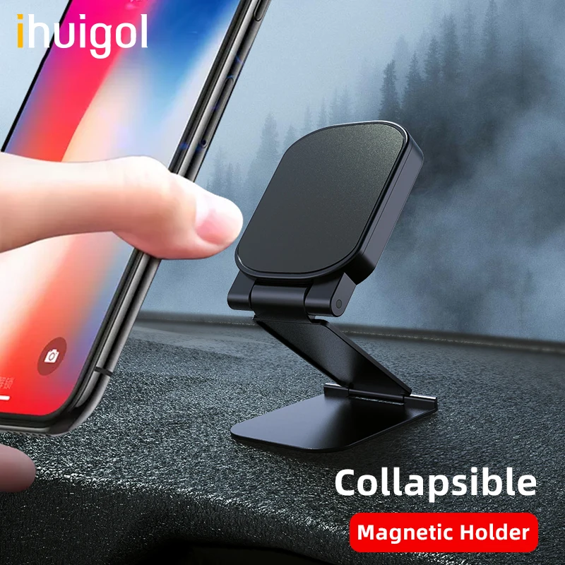 Универсальный магнитный держатель для телефона ihuigol iPhone 11 Pro Max Samsung Xiaomi Huawei