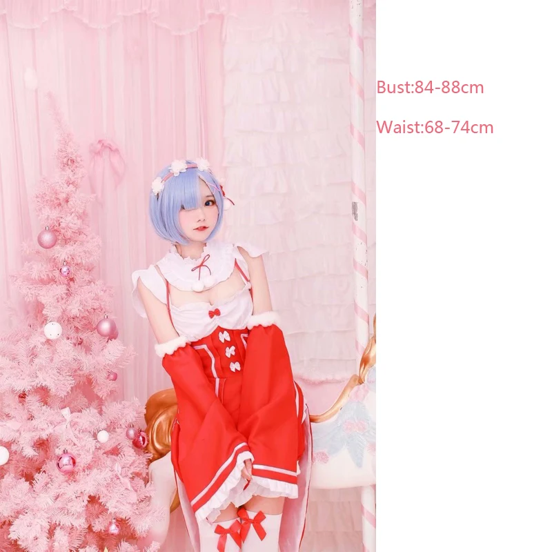 Женский костюм на Хэллоуин аниме Re:Life In A Different World From Zero косплей Рем и Рам