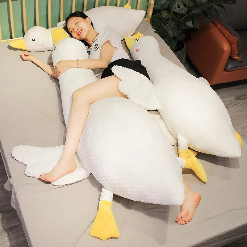 

Kawaii плюшевая длинная гусиная утка, игрушки, подушка, мягкая подушка для сна, Подушка для сна, набивные животные, куклы, игрушки для детей, дев...