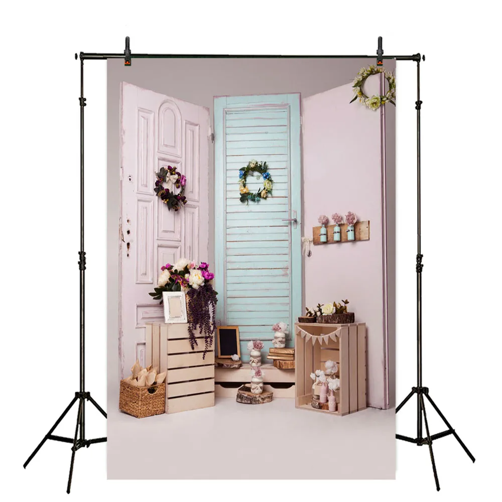 Фотографический фон Mehofond для новорожденных с изображением девушек цветов Wodoen