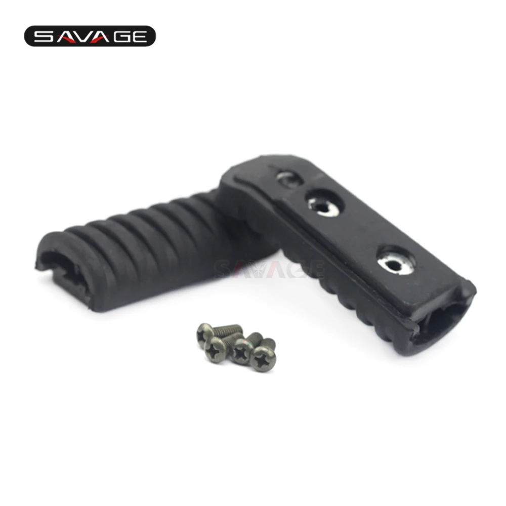 Передний Подножка для ног с резиновым покрытием KAWASAKI NINJA 400R 650 1000 ER4N ER 6N 6F EX400 ER400 ER650