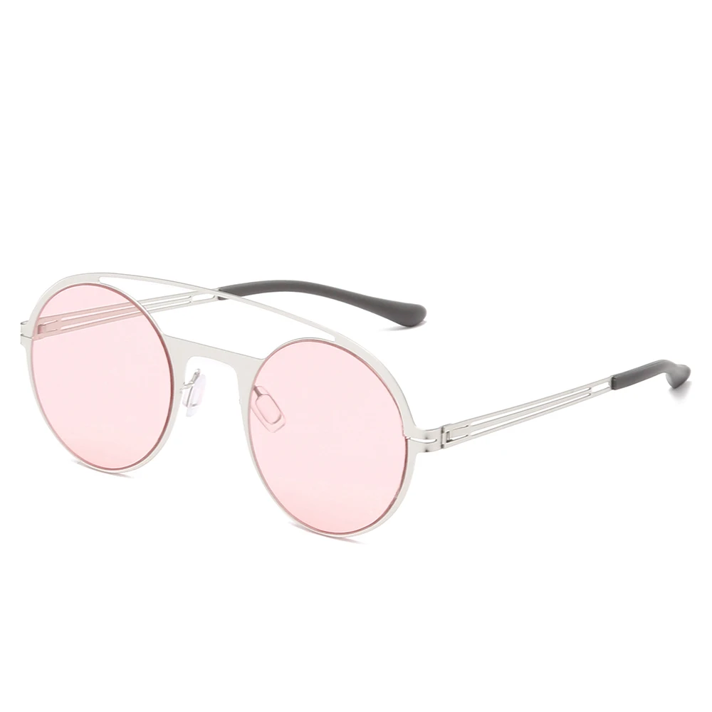 Солнцезащитные очки унисекс круглые с защитой UV400 | Аксессуары для одежды