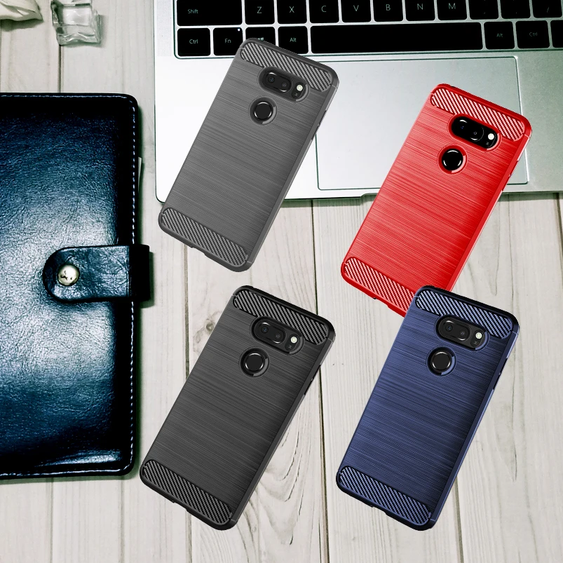 Чехлы для телефонов дома аксессуары LG V35 чехол ThinQ G6 X2 2019 K50 матовый Силиконовый с
