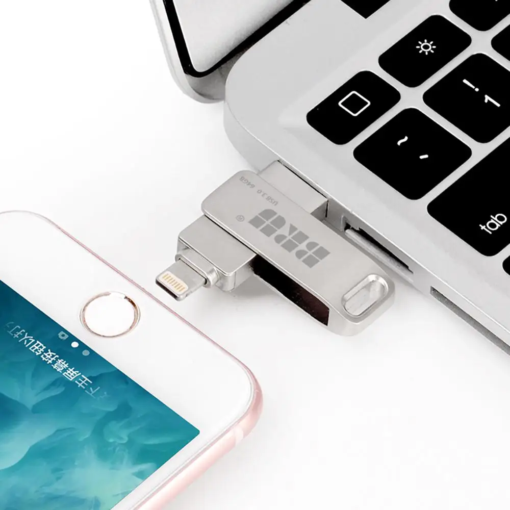usb флешка юсб флешки для iphone ipad 3 0 карта памяти 32 гб 64 2 в 1 ручка накопитель внешних