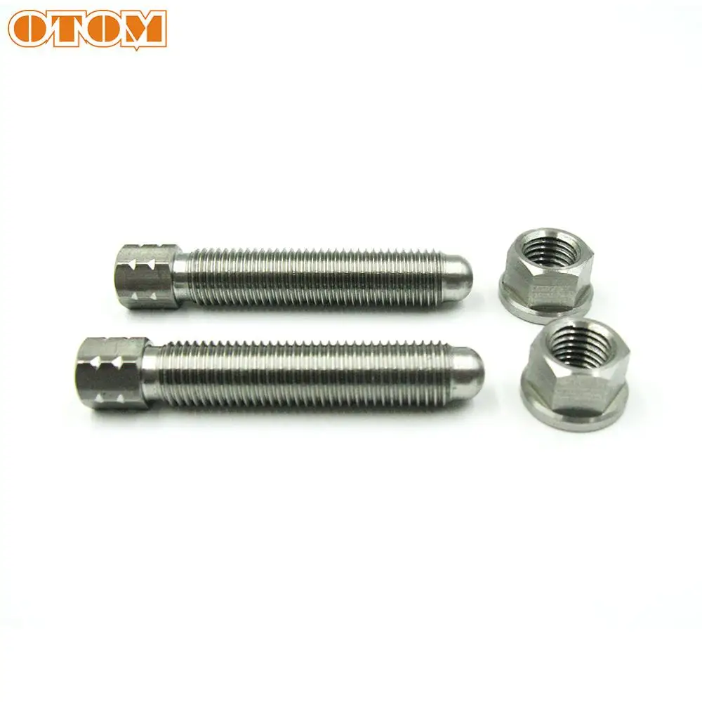 OTOM из нержавеющей стали цепь РЕГУЛИРОВОЧНЫЙ БОЛТ M10 МОТОЦИКЛ маятник винты гайки